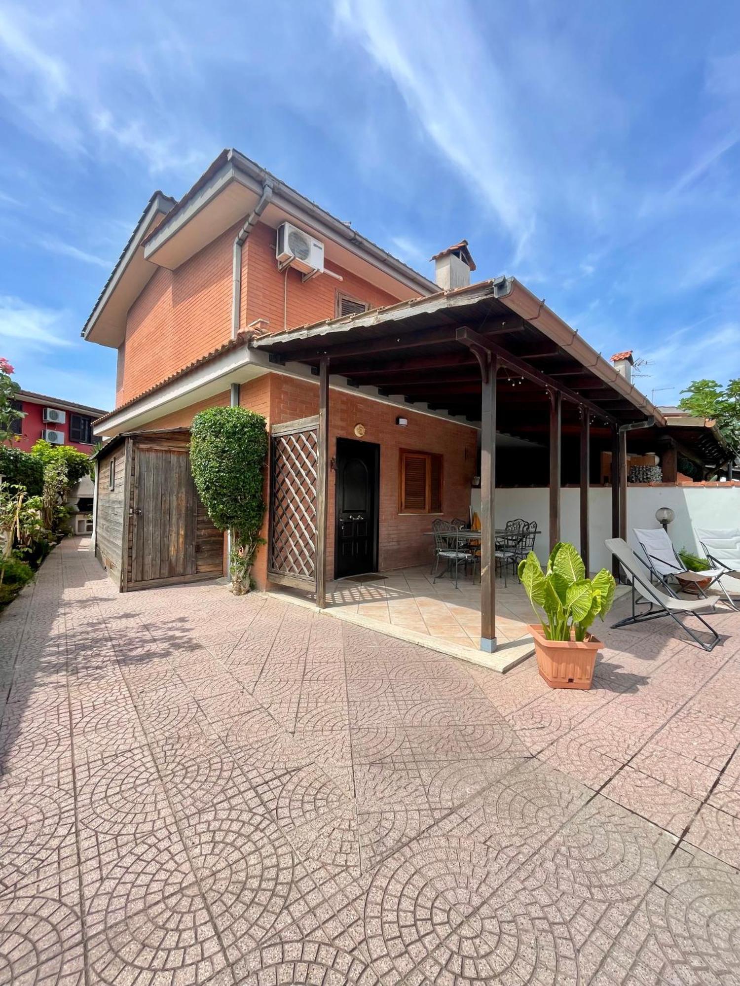 Villa Marina Torvaianica Buitenkant foto