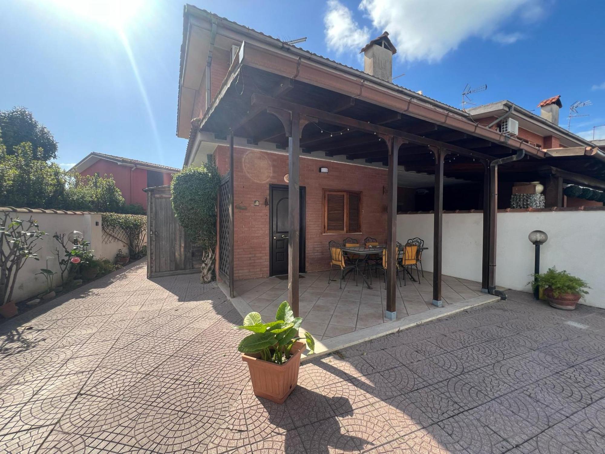Villa Marina Torvaianica Buitenkant foto